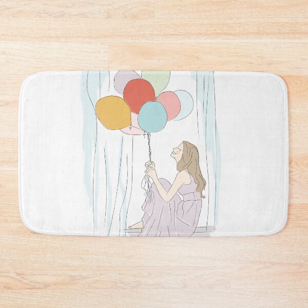 Item preview, Girl With Balloons designed and sold by bikutumutluluk.