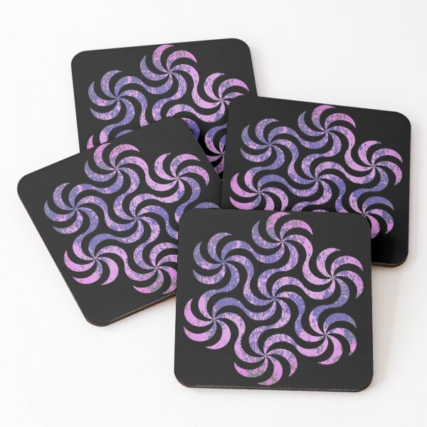 Item preview, Spiral Symbol Violet  designed and sold by fraktonart.