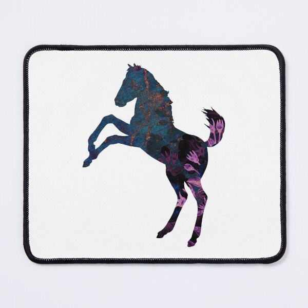 Item preview, Mustang Horse with Cherry Blossom and Moon designed and sold by SoccaTamam.