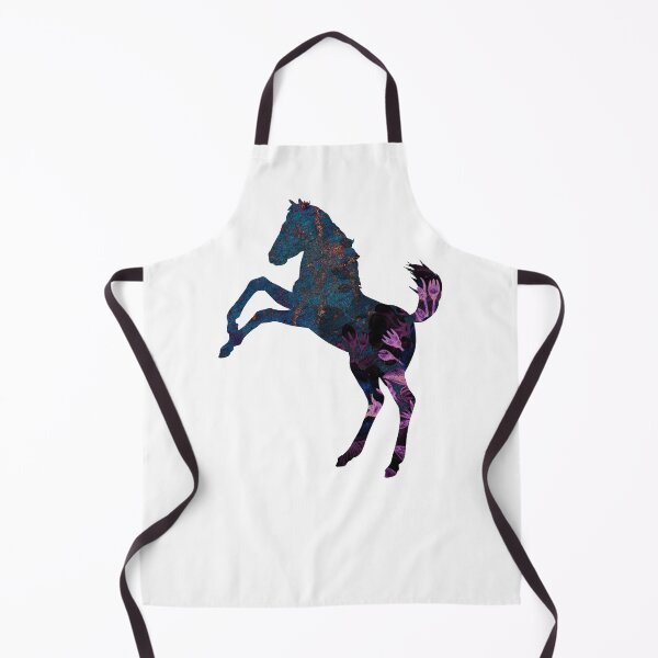 Item preview, Mustang Horse with Cherry Blossom and Moon designed and sold by SoccaTamam.