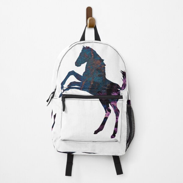 Item preview, Mustang Horse with Cherry Blossom and Moon designed and sold by SoccaTamam.