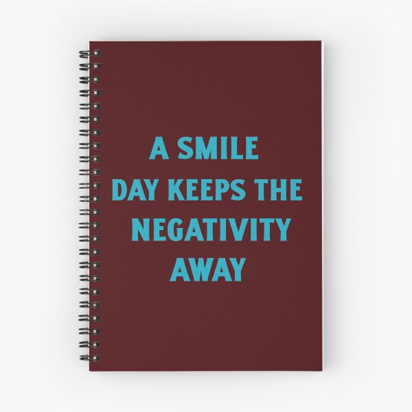 Item preview, A Smile a Day Keeps the Negativity Away designed and sold by designlee.