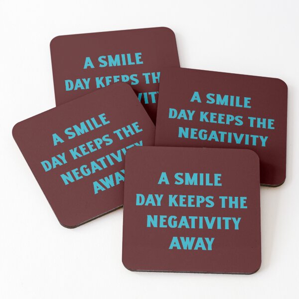 Item preview, A Smile a Day Keeps the Negativity Away designed and sold by designlee.