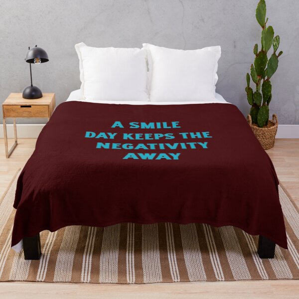 Item preview, A Smile a Day Keeps the Negativity Away designed and sold by designlee.