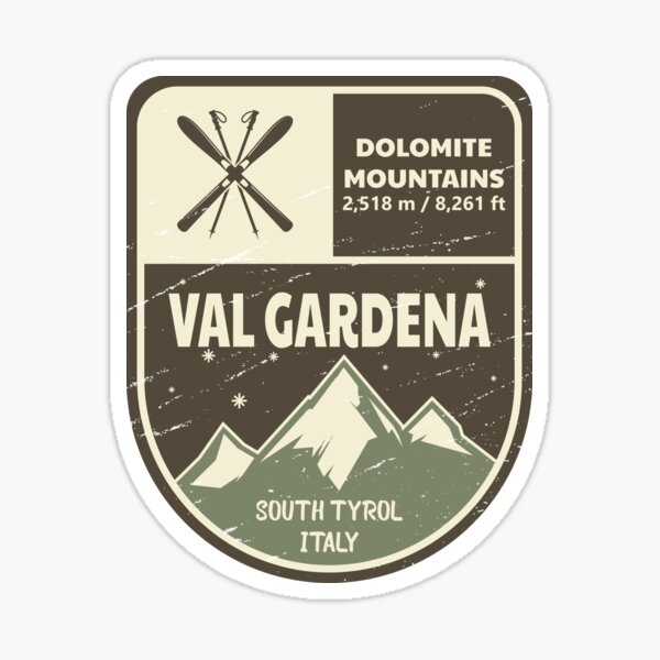 Aperçu de l'œuvre Val Gardena Dolomites Italie créée et vendue par KrisSidDesigns.