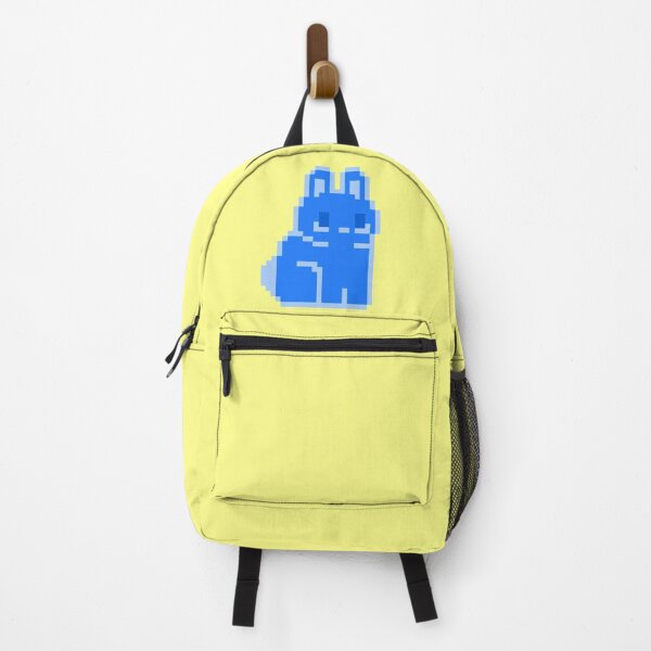 Item preview, Bright Blue Pixel Bunny designed and sold by rin3d .