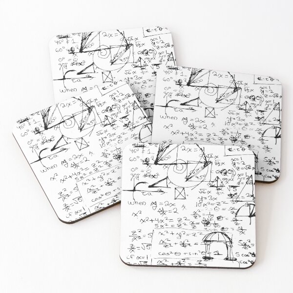 Item preview, Trigonometry Equations Without Angles, From the TrigMatrix at Redbubble, Winter 2022 designed and sold by Mark Stansberry.
