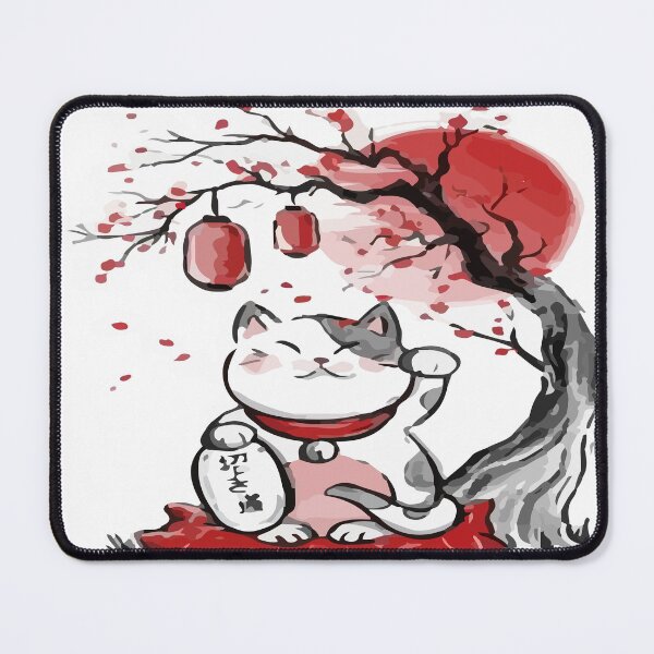 Item preview, Japanese Lucky Cat - Very Cute designed and sold by Catalina2202.