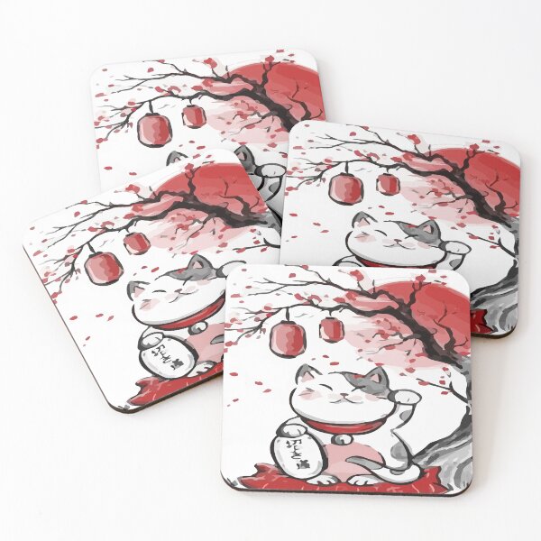 Item preview, Japanese Lucky Cat - Very Cute  designed and sold by Catalina2202.