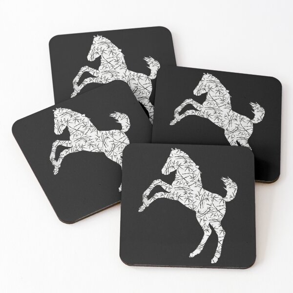 Item preview, Mustang Horse Bamboo Pattern designed and sold by SoccaTamam.