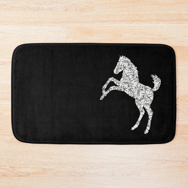 Item preview, Mustang Horse Bamboo Pattern designed and sold by SoccaTamam.