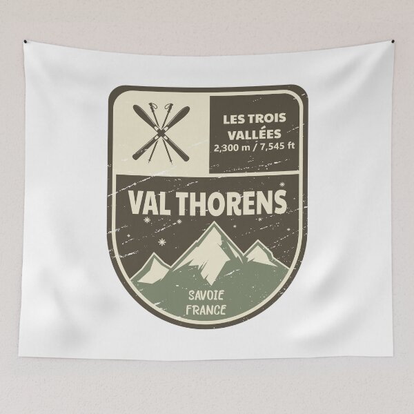 Item preview, Val Thorens Les Trois Vallées Savoie France designed and sold by KrisSidDesigns.