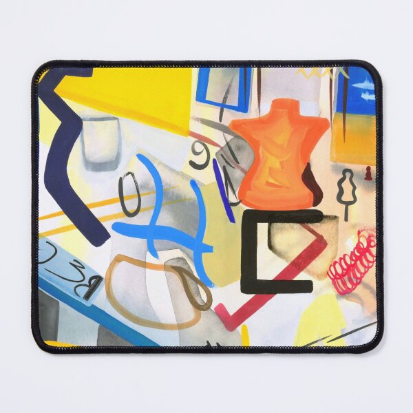 Item preview, Shop Window Yellow Abstract Art Print designed and sold by lisavrobinson.