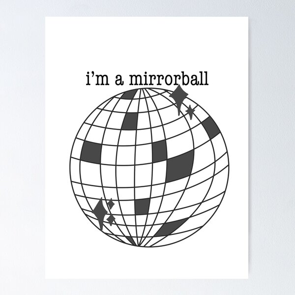 Mirrorball Lyrics - Folklore Taylor Swift Magnet for Sale by keeva-d