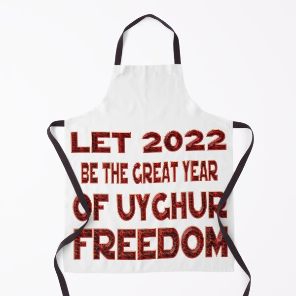 Item preview, LET 2022 BE THE YEAR OF UYGHUR FREEDOM - STOP THE UYGHUR GENOCIDE. designed and sold by Ralek.