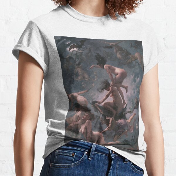 WITCHES GOING TO THEIR SABBATH / THE DEPARTURE OF THE WITCHES - LUIS RICARDO FALERO Classic T-Shirt