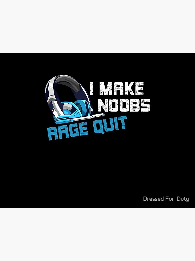 No Rage Quitting | Art Board Print