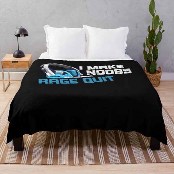 Item preview, I Make Noobs Rage Quit Funny Video Gaming Gamer Saying designed and sold by Dressed For  Duty.