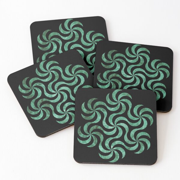 Item preview, Spiral Symbol Teal designed and sold by fraktonart.