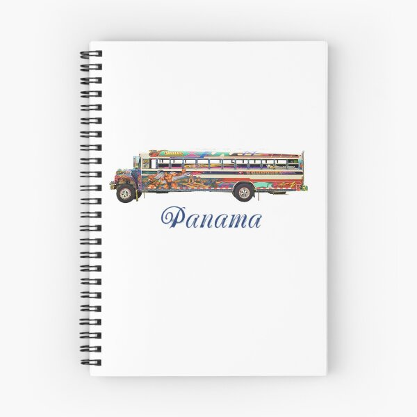 Item preview, Diabolos Rojos buss in Panama Red Devil Style Art Panamanian Buses in Panama City designed and sold by best-of-panama.