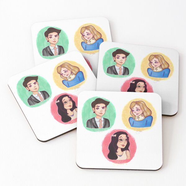 Item preview, Ghosts CBS - Sam, Trevor, & Flower! designed and sold by iartquelquefois.