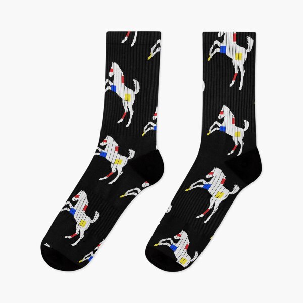 Item preview, Mustang Horse Bauhaus Art designed and sold by SoccaTamam.