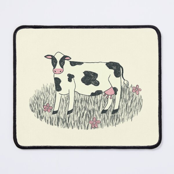 Item preview, Cow with Flowers designed and sold by waddleworks.