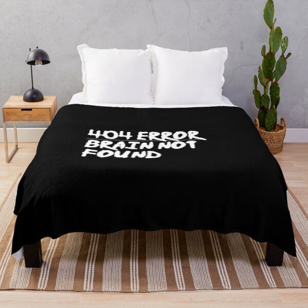 Item preview, 404 error brain not found designed and sold by pnkpopcorn.