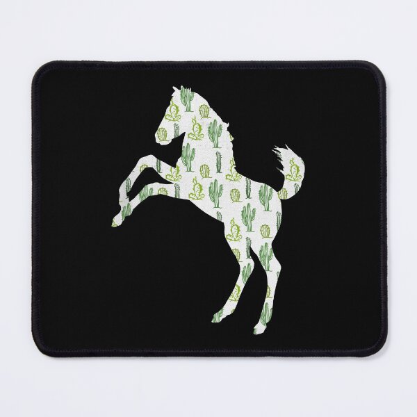 Item preview, Mustang Horse Cactus Pattern designed and sold by SoccaTamam.