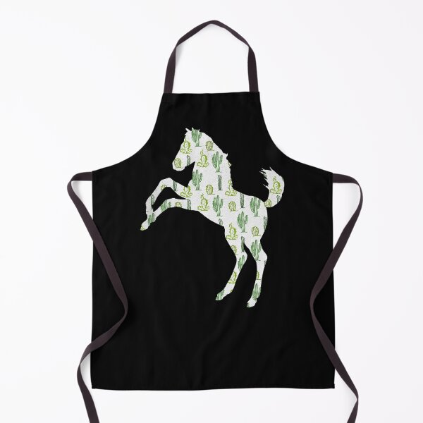 Item preview, Mustang Horse Cactus Pattern designed and sold by SoccaTamam.