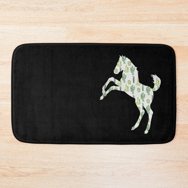 Item preview, Mustang Horse Cactus Pattern designed and sold by SoccaTamam.