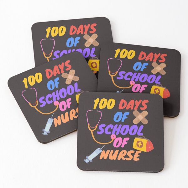 Item preview, 100 days of school for nurse designed and sold by SENMARO100.