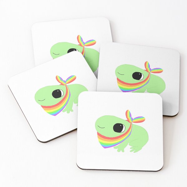 Item preview, Cute gay pride frog designed and sold by AvisEPICSWAG.