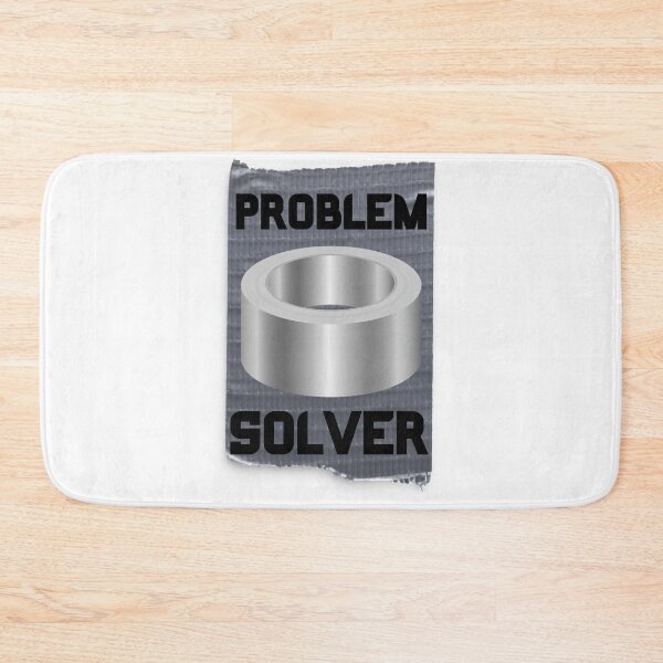 Item preview, Problem Solver problem solver-  funny Duct tape husband father designed and sold by BronikowskiART.