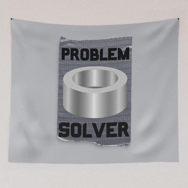 Item preview, Problem Solver problem solver- funny Duct tape husband father designed and sold by BronikowskiART.