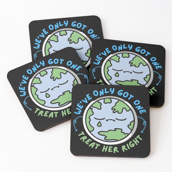 Item preview, Earth - We've Only Got One, Treat Her Right designed and sold by dzairshirts.