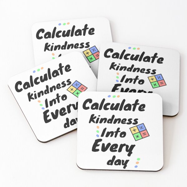 Item preview, Calculate Kindness Into Everyday T-Shirt designed and sold by Ayoublab.