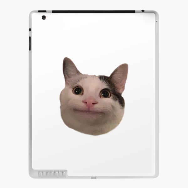 angry cat face meme iPad Case & Skin by auroragalavis