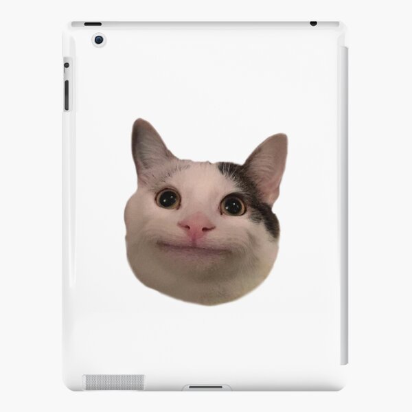 HQ Pathetic Cat Meme Cursed Face | iPad Case & Skin