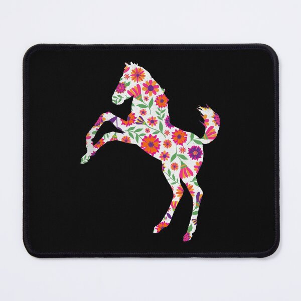 Item preview, Mustang Horse Mexican Floral Pattern designed and sold by SoccaTamam.