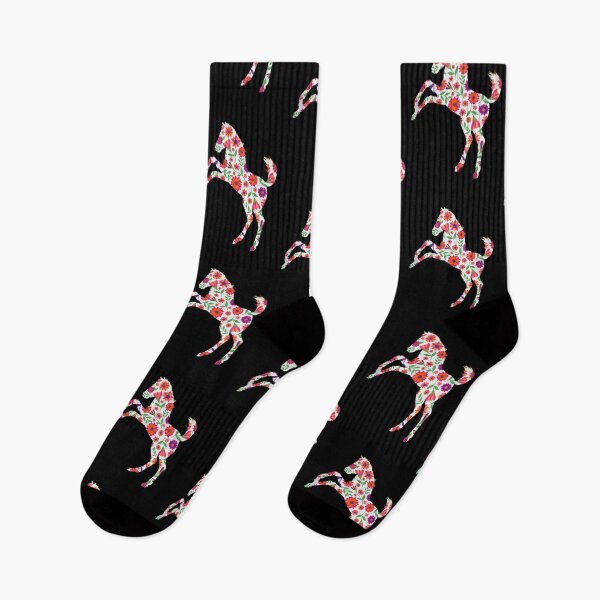 Item preview, Mustang Horse Mexican Floral Pattern designed and sold by SoccaTamam.