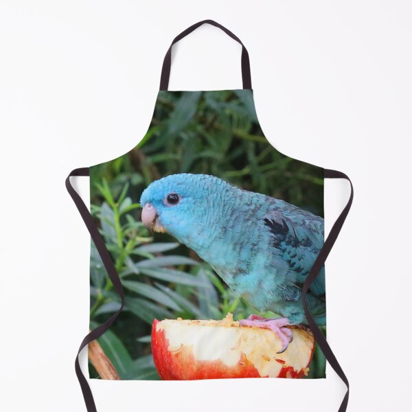 Item preview, Blue Lineolated Parakeet on the Big Apple designed and sold by walkswithnature.