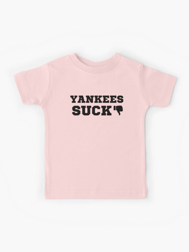 Baseball Yankees Suck Kids T-Shirt for Sale by ExcitedMood