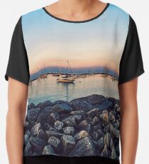 Lakeshore Panorama Chiffon Top
