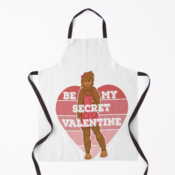 Item preview, Be My Secret Valentine Bigfoot Sasquatch Skunk Ape Valentines Day designed and sold by KeysTreasures.