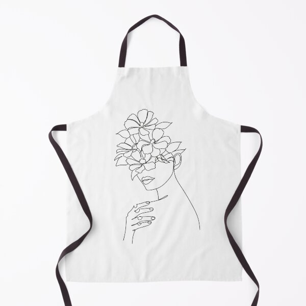 Item preview, Women with Flowers Covering Head and Face designed and sold by patsyrosedesign.