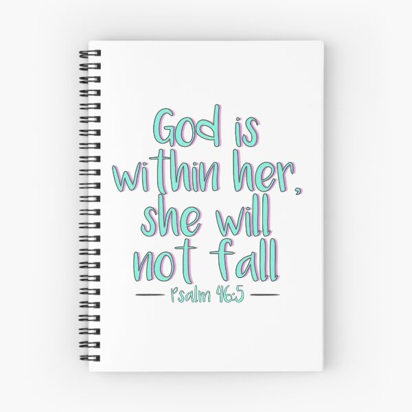 Item preview, God is within her, she will not fall - Christian Sticker designed and sold by ericbracewell.