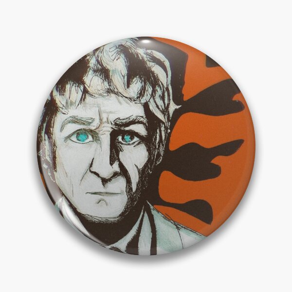 Item preview, 3rd Doctor inspired fan art designed and sold by Gaia Rydahl Due Rosendahl.