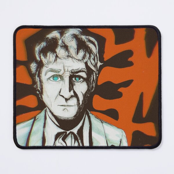 Item preview, 3rd Doctor inspired fan art designed and sold by Gaia Rydahl Due Rosendahl.
