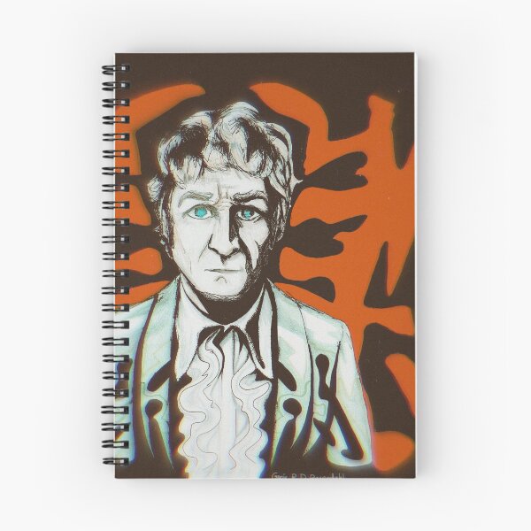Item preview, 3rd Doctor inspired fan art designed and sold by Gaia Rydahl Due Rosendahl.